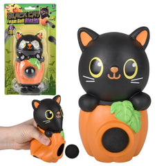Hall Black Cat Foam Ball Blaster 5.5" - LLB Toys