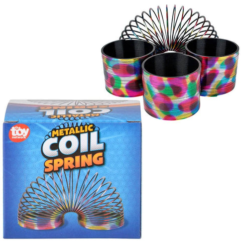 3" (80MM) METALLIC RAINBOW SPRING LLB kids toys