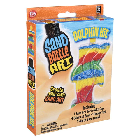 4.5" Dolphin Sand Art Kit - LLB Toys