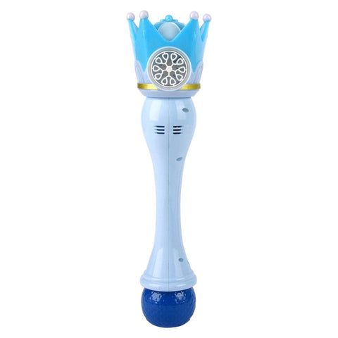 13.5" Light-Up Crown Bubble Wand - LLB Toys