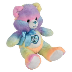 15" Cotton Candy Heart Bear - LLB Toys