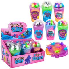 3.5" Bubble Tea Toy Slime 6ct - LLB Toys