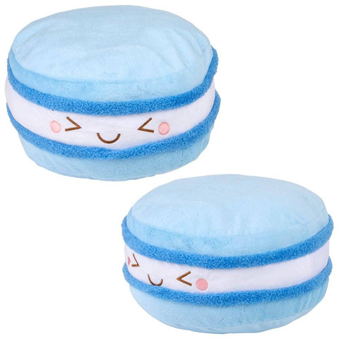 14" Blue Macaron Plush Pillow - LLB Toys