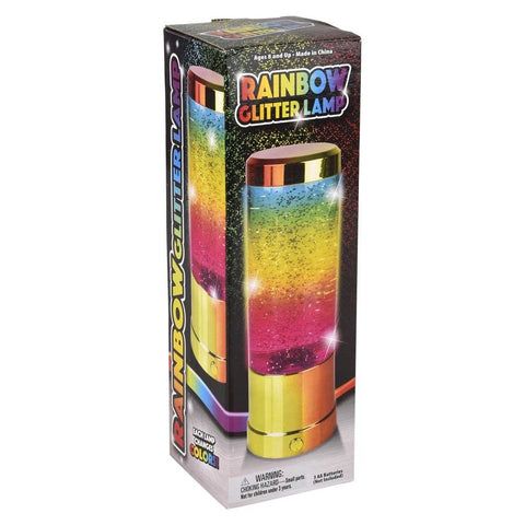 10" RAINBOW GLITTER TUBE LAMP LLB kids toys