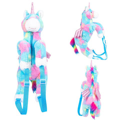 20" MULTI COLOR UNICORN BACKPACK LLB Backpack