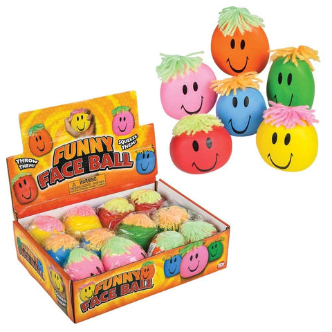 3" SMILEY STRETCH BALL LLB kids toys