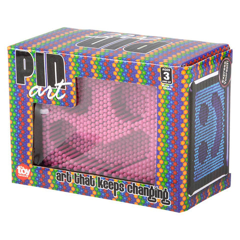 PIN ART GAMES 3.75" X 5" (24/cs) LLB kids toys