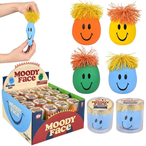 3" Moody Face Ball - LLB Toys