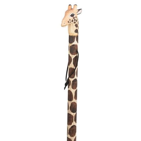48" WOODEN GIRAFFE WALKING STICK LLB kids toys