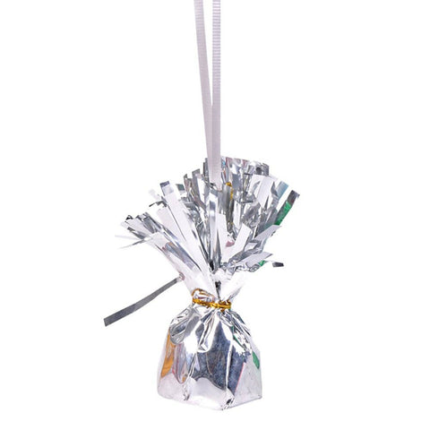 5.5" Silver Metallic Balloon Weight - LLB Toys