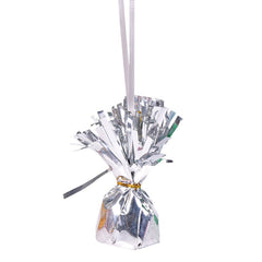 5.5" SILVER METALLIC BALLOON WEIGHT LLB kids toys