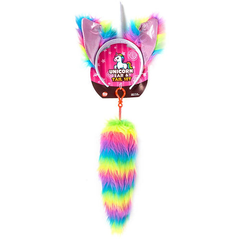 12" UNICORN HEADBAND AND TAIL LLB kids toys