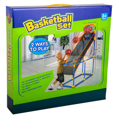 Arcade Basketball Hoop Game W/ Ball Pump 47"  -  LLB Toys