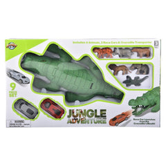 13" CROCODILE ANIMAL TRANSPORTER LLB kids toys