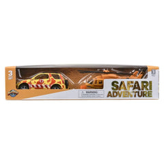 SAFARI DIECAST 4 X 4 ROVER AND HELICOPTER LLB kids toys