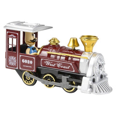 5.5" DIE-CAST PULL BACK SONIC CHOO CHOO TRAIN LLB Car Toys