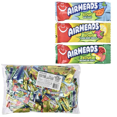 Airheads Asst Sour Mini Bars - LLB Candy