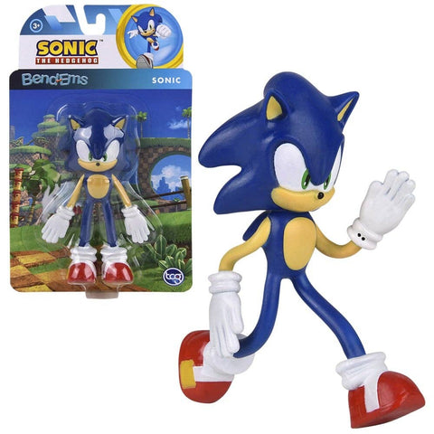6" Bend-Ems Sonic The Hedgehog 12ct - LLB Toys