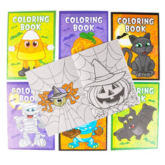 Halloween Coloring Book - 5" x 7"  - LLB Toys