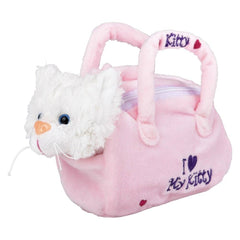 9" KITTEN IN PURSE LLB Plush Toys