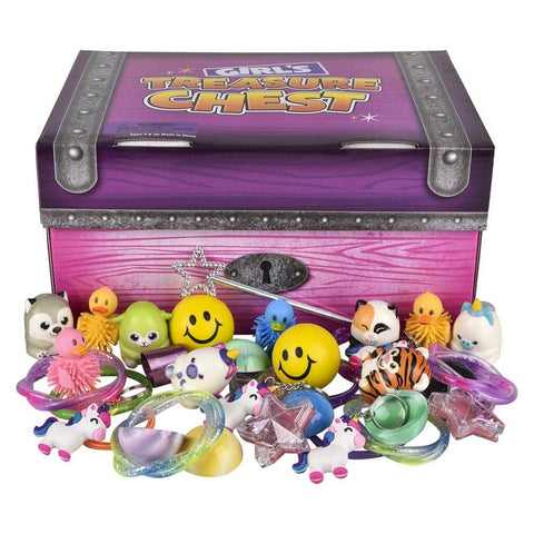 GIRL TREASURE CHEST TOY ASSORTMENT - LLB Toys