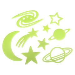 Planet & Stars Glow in the Dark  1" - 3.5"-  LLB Toys