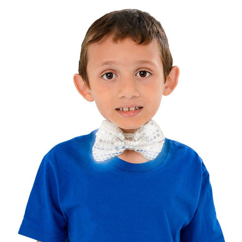 LIGHT-UP SILVER SEQ BOWTIE LLB Light-up Toys