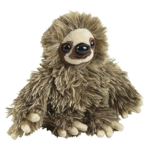 6" SLOTH BROWN LLB Plush Toys