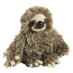 6" SLOTH BROWN LLB Plush Toys