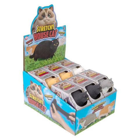 Stretchy House Cat 4" 12ct - LLB Toys