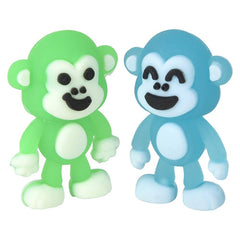 Mini Monkey Figurines Assorted Colors 1" - LLB Toys