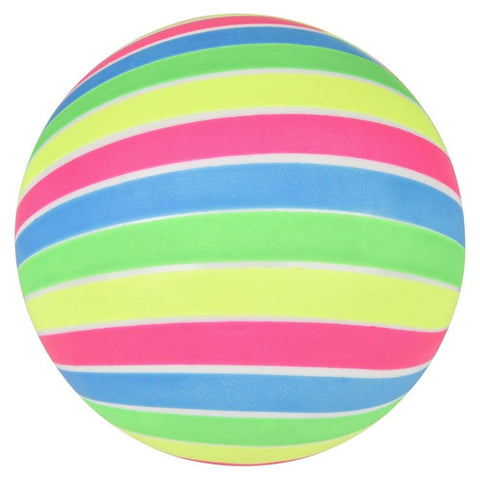 6" Neon Geometric Patterns Vinyl Ball - LLB Toys