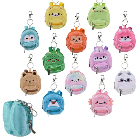 Blind Bag Mini Kawaii Plush Backpack Clip On 3" - LLB Toys