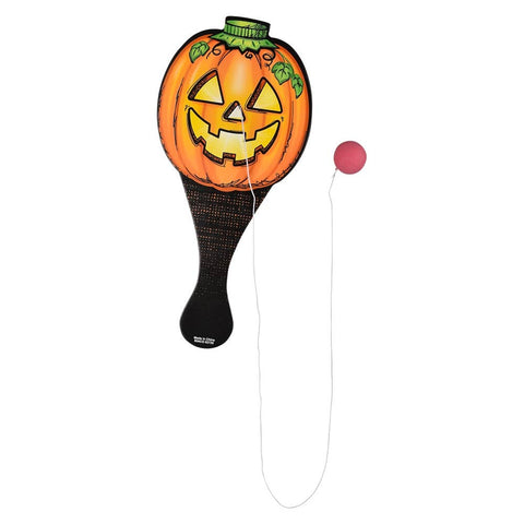 Jack O Lantern Paddle Ball 10" - LLB Toys