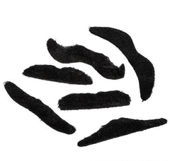 MUSTACHES 2.5-3.5" 12PCS/CARD LLB kids toys