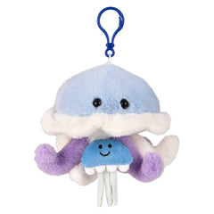3.5" Mighty Quakes Jelly Fish Backpack Clip - LLB Toys
