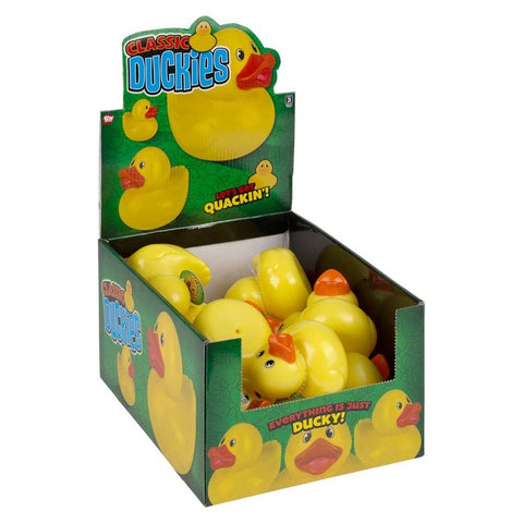 3.5" Classic Ducky 12/Disp - LLB Toys