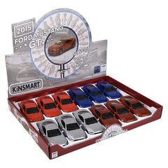 5" Diecast Pull Back 2015 Ford Mustant GT