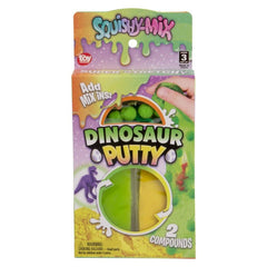 Squishy-Mix Dinosaur Putty 12ct - LLB Toys