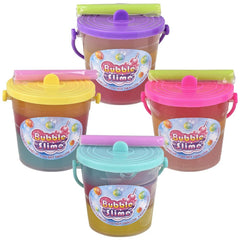 2.5" Bucket Bubble Slime 12ct