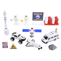 15PC DIE-CAST SPACE PLAY SET LLB Car Toys