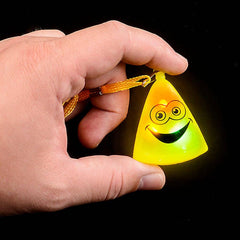 2" Halloween Flashing Necklace Assortment (24pc) - LLB Toys