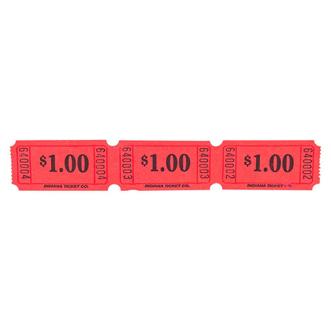 $1.00 SINGLE TICKET ROLLS LLB kids toys