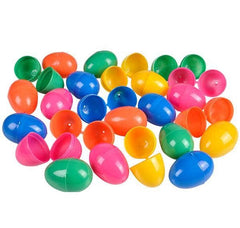 2.5" HINGED PLASTIC EASTER EGGS LLB kids toys