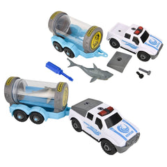 Great White Shark Marine Rescue Transport Set - LLB Toys
