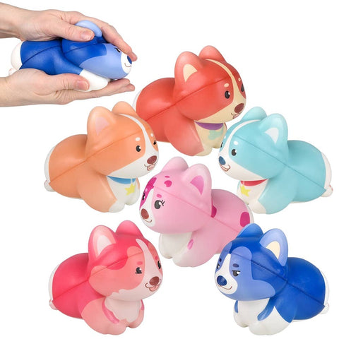 6" Squish Corgi - LLB Toys