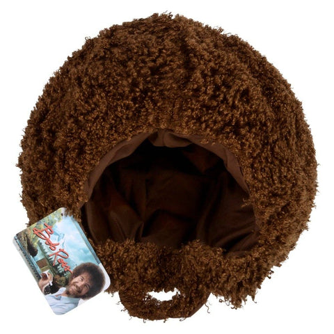 Bob Ross Wig Beard Hat 13" - LLB Toys
