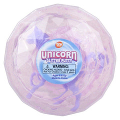 2.25" UNICORN GLITTER PUTTY LLB Slime & Putty