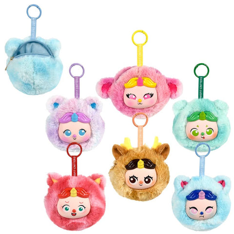 4" Misfit Critter Coin Purse Backpack Clip - LLB Toys