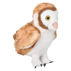 8" Animal Den Barn Owl Plush -  LLB Toys